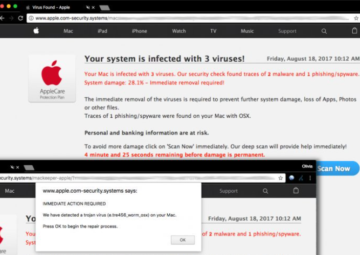 browser pop up virus mac