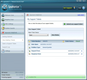 Spyhunter 5 Helpdesk