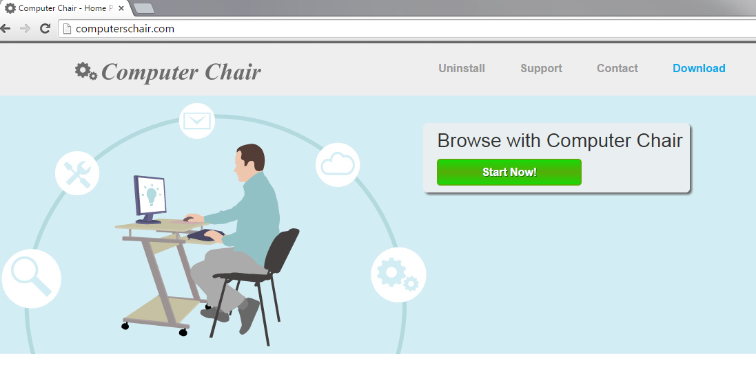 Computer Chair Ads-