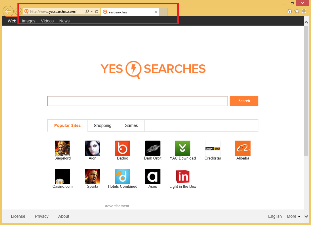 Usuń YesSearches.com