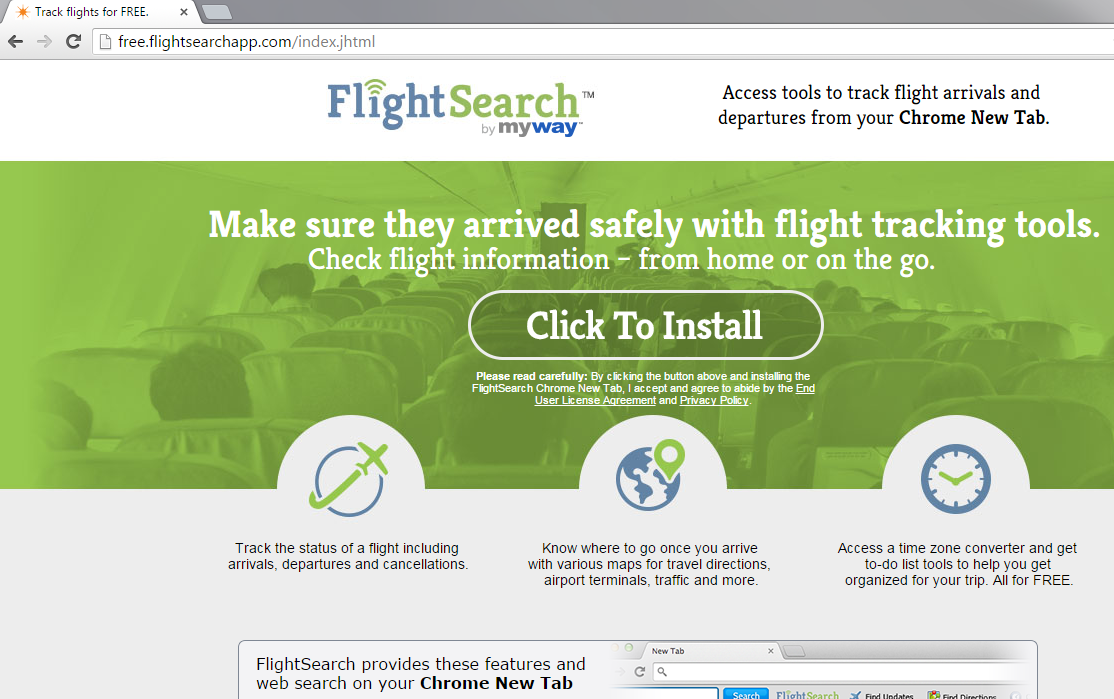 FlightSearch Toolbar-