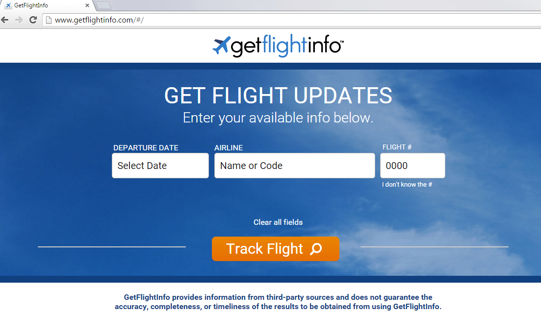 GetFlightInfo Toolbar-
