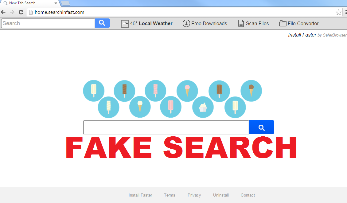 Home.searchinfast.com – come rimuovere?