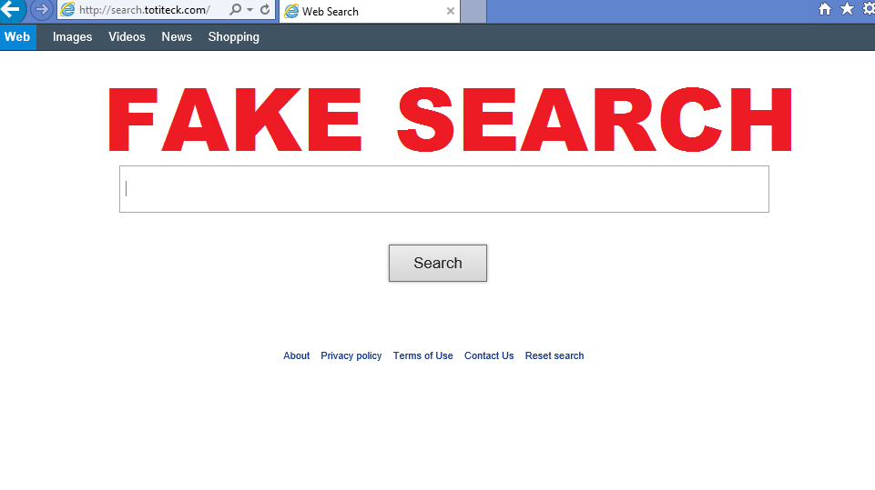Rimuovere Search.totiteck.com