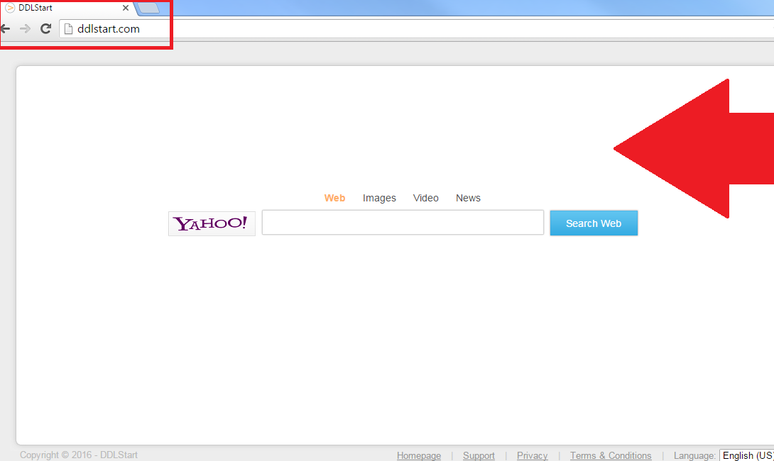 Rimuovere Ddlstart.com