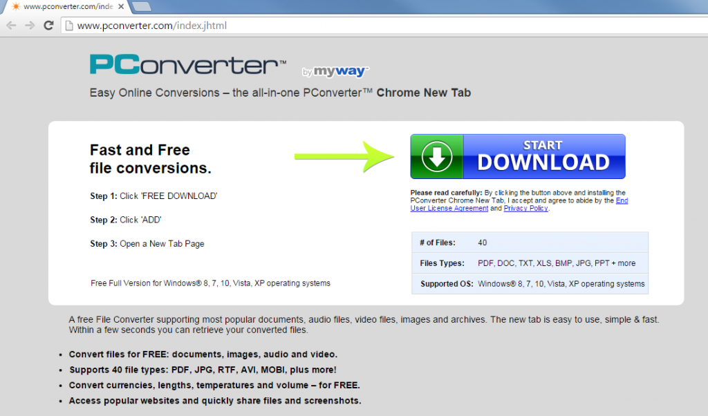 PConverter Toolbar-
