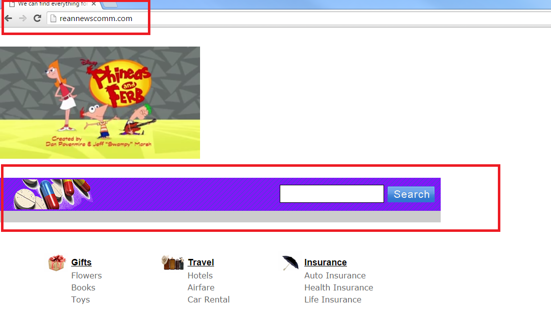 Reannewscomm.com – come rimuovere?