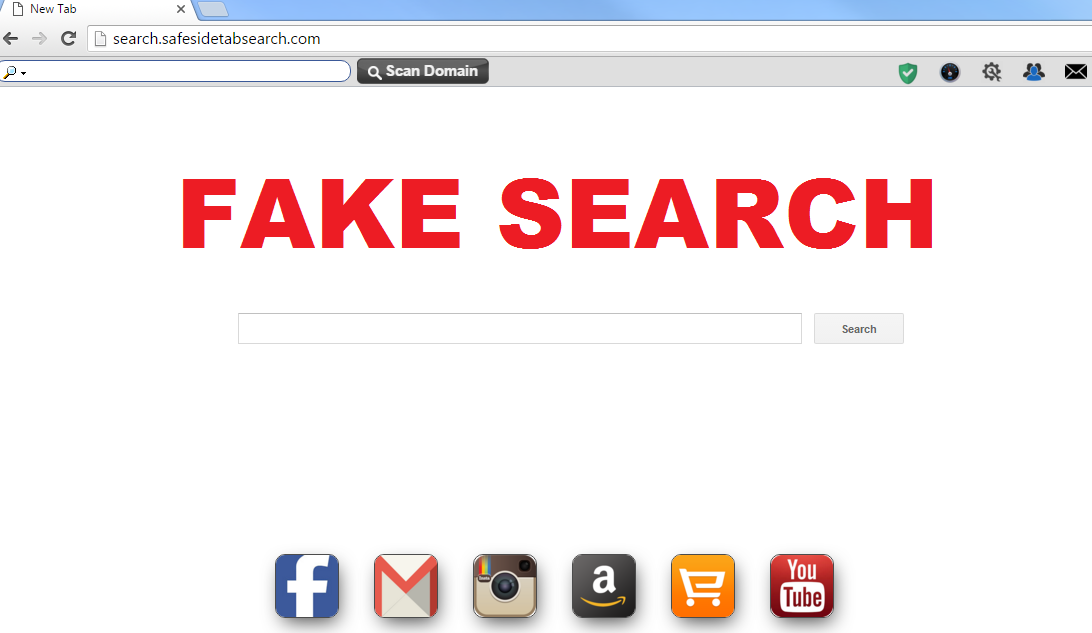 Search.safesidetabsearch.com – come rimuovere?