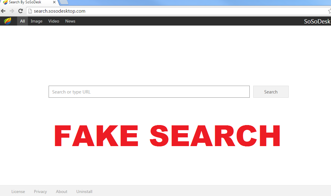 Search.sosodesktop.com – come rimuovere?