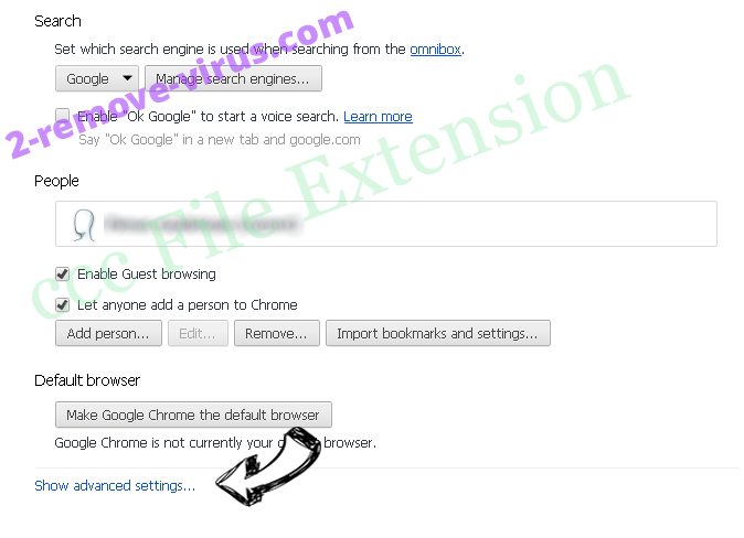 Rimuovere Browser Redirect Virus