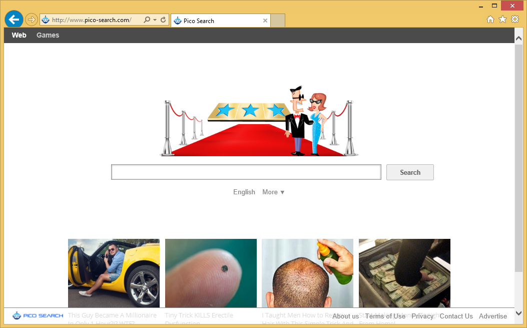 Rimuovere Pico-search.com