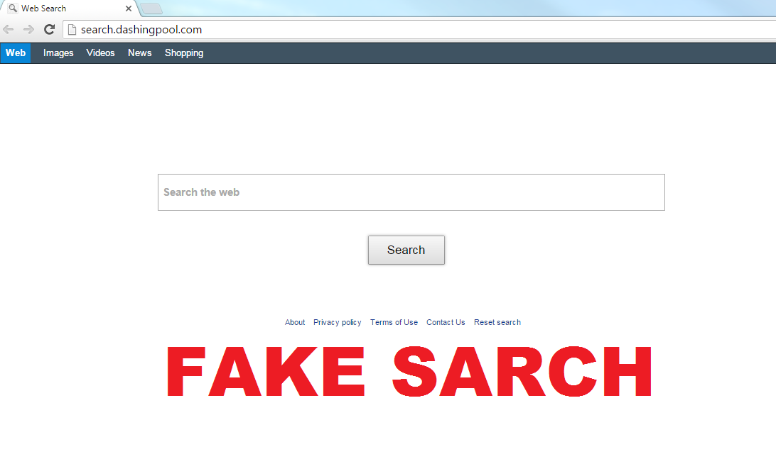 Rimuovere Search.dashingpool.com