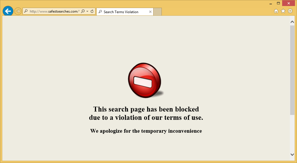 Safestsearches.com rimozione