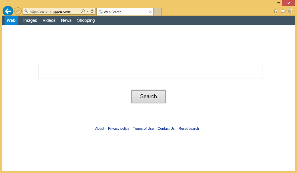 Search.myppes.com rimozione