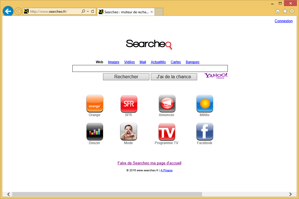 Rimuovere Searcheo.fr