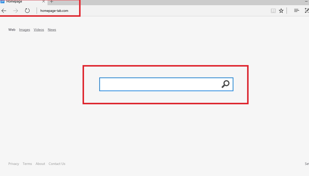 Rimuovere Homepage-tab.com