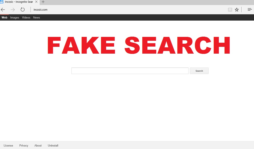 Rimuovere Incosic.com