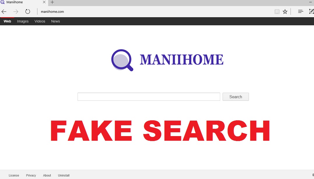 Rimuovere Maniihome.com