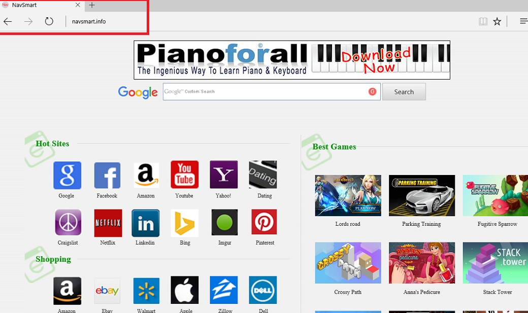 NavSmart.info – come rimuovere?