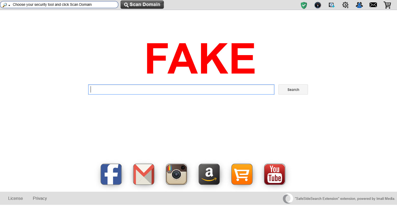 Rimuovere Search.mysafenewpagesearch.com