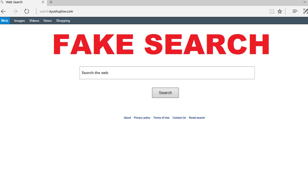 Search.kyushuplow.com – come rimuovere?