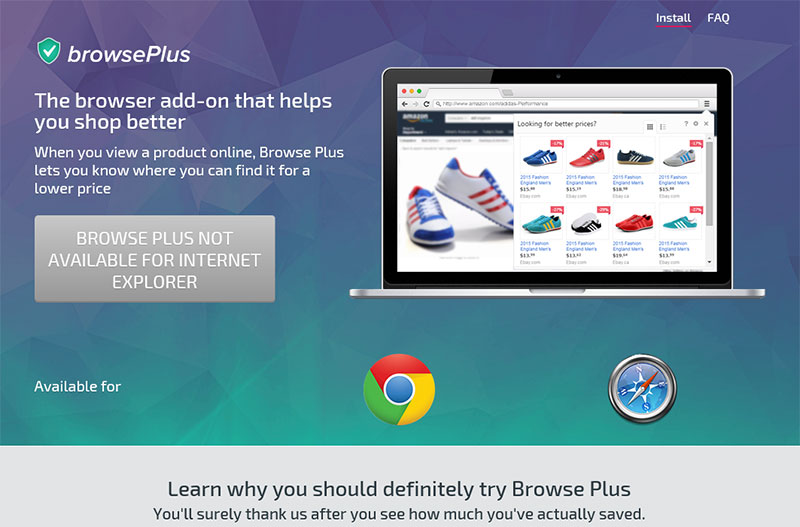 BrowsePlus Ads verwijderen