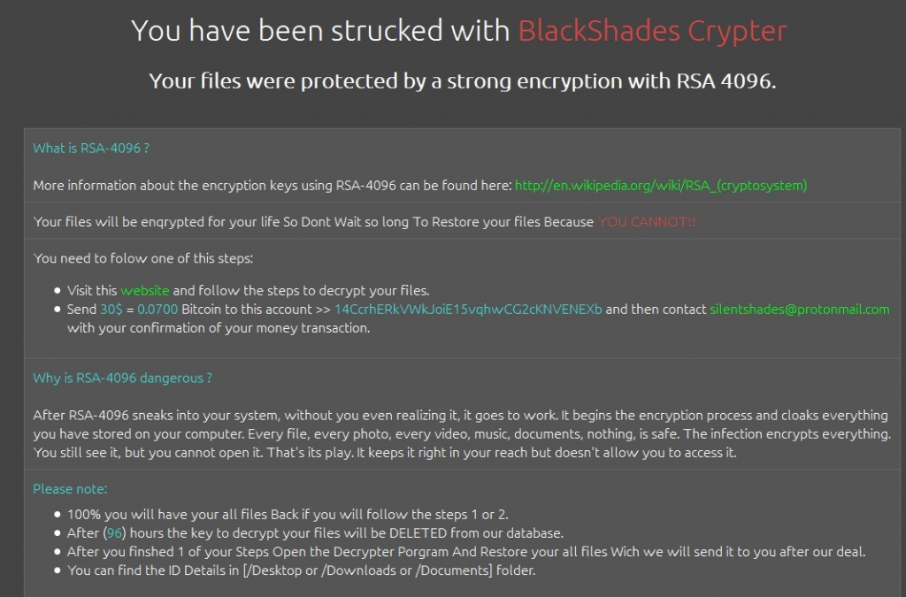 BlackShades Crypter