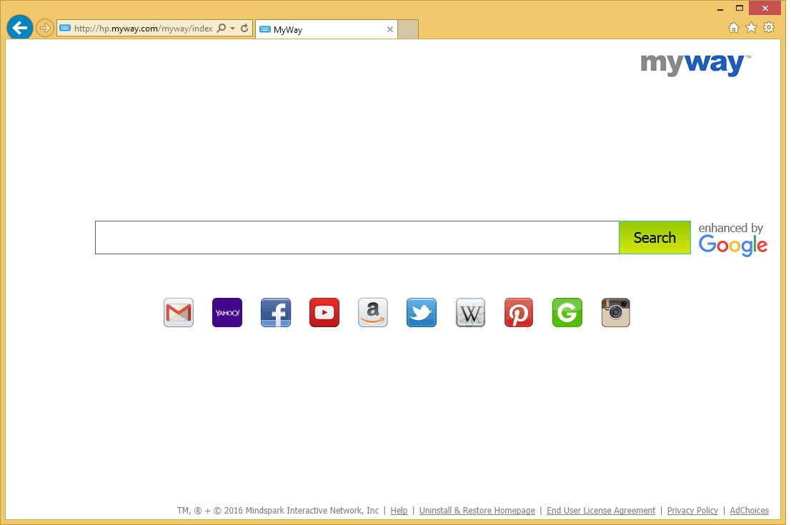 Hp.myway.com – come rimuovere?
