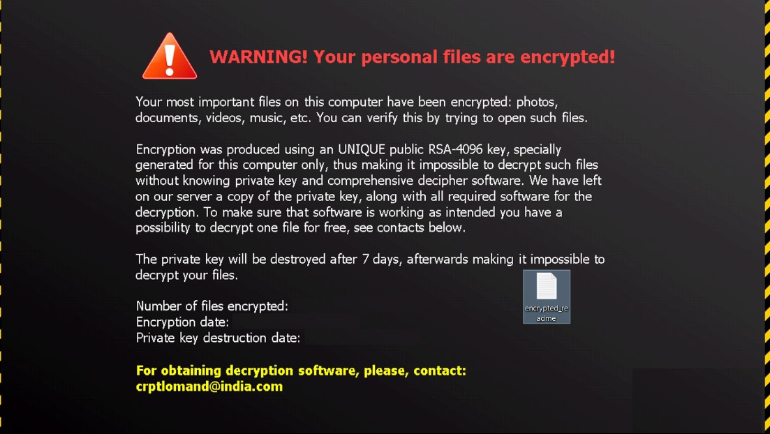 Razy Locker Virus retiro