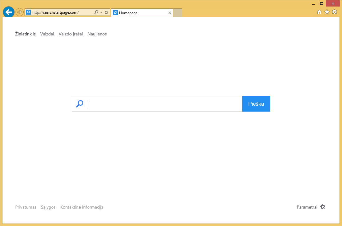 Searchstartpage.com rimozione