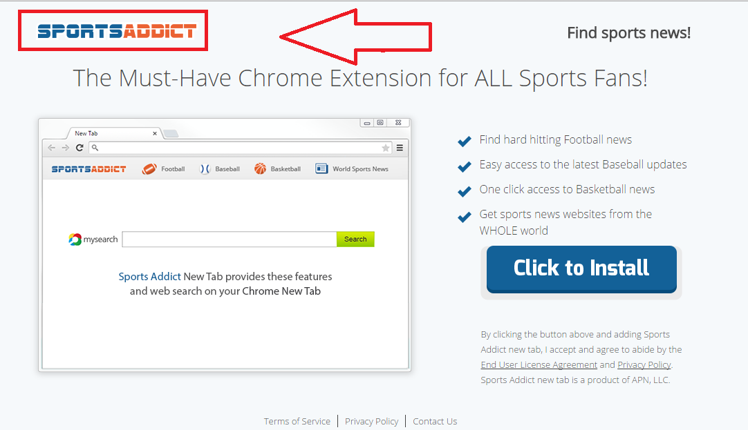 SportsAddict verwijderen