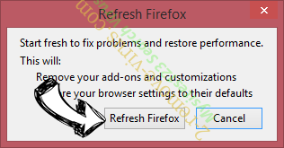 ChromeSearch.club Firefox reset confirm
