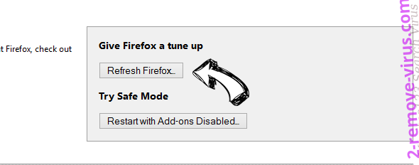 Search.searchltto.com Firefox reset