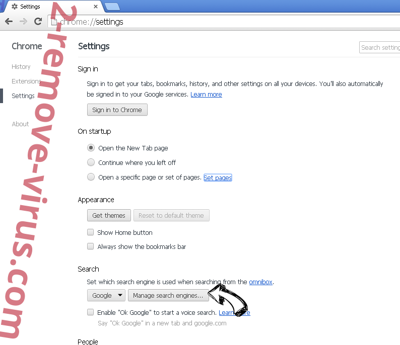 Search By MovixHub Chrome extensions disable