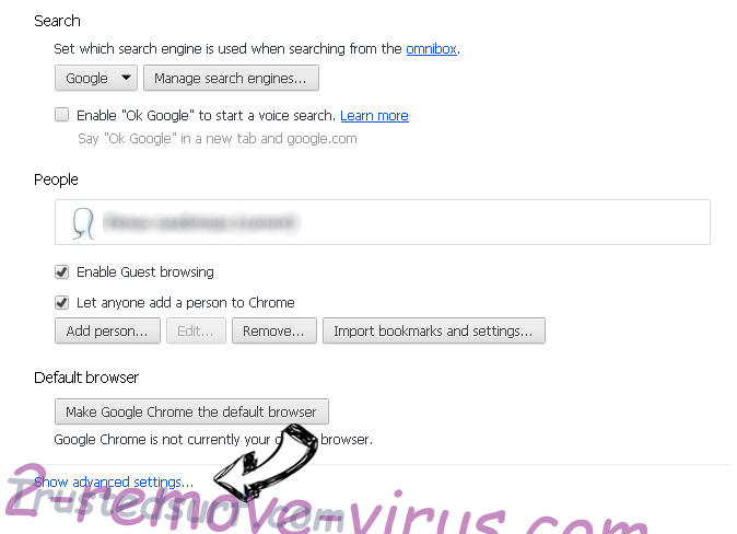 Search By MovixHub Chrome settings more