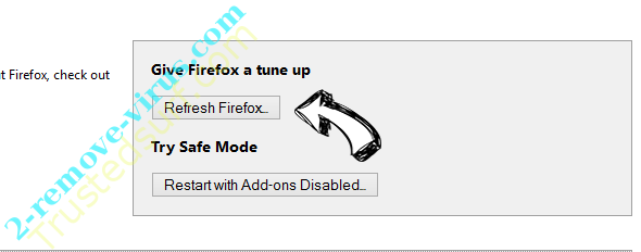 Surfilters Firefox reset