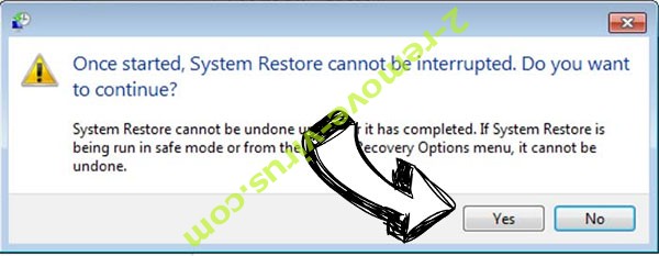 Cooper Ransomware Virus removal - restore message