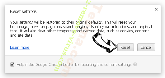 Aguzar.com Chrome reset