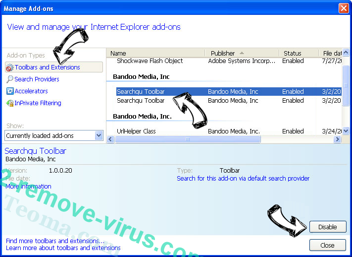 UnitinItiator Adware IE toolbars and extensions