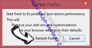 FractionCommand Adware Firefox reset confirm