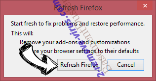 Search.shelfsick.com Firefox reset confirm