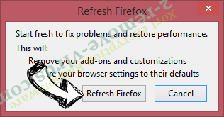 Safe Finder MAC Virus Firefox reset confirm