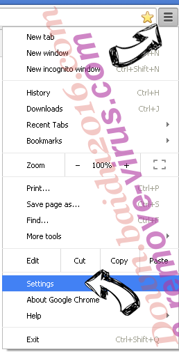 Search.so-v.com Chrome menu