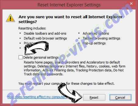 Yontoo Pagerage IE reset