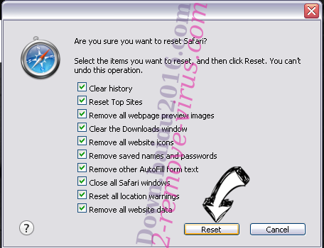 YourSuperConverter adware Safari reset