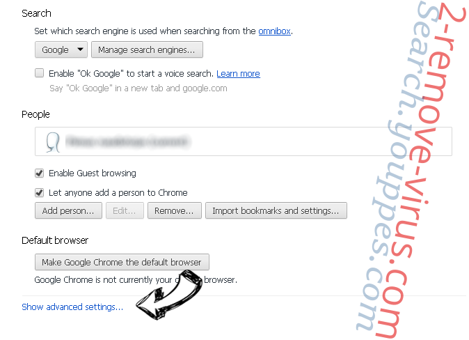 Search.di-cmf.com Chrome settings more