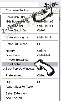 Search-Privacy.store  Safari reset menu