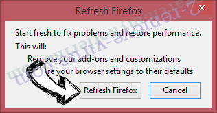 Piesearch virus Firefox reset confirm