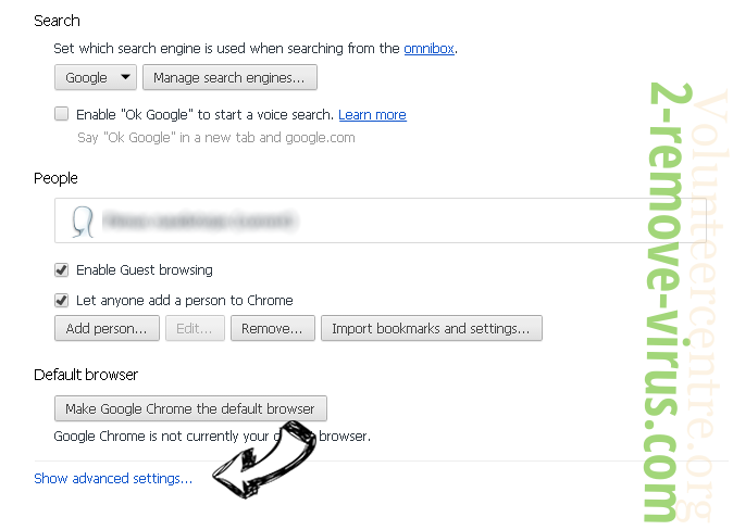 Search-Results.com Chrome settings more