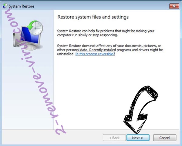 Get rid of Sadogo ransomware - restore init